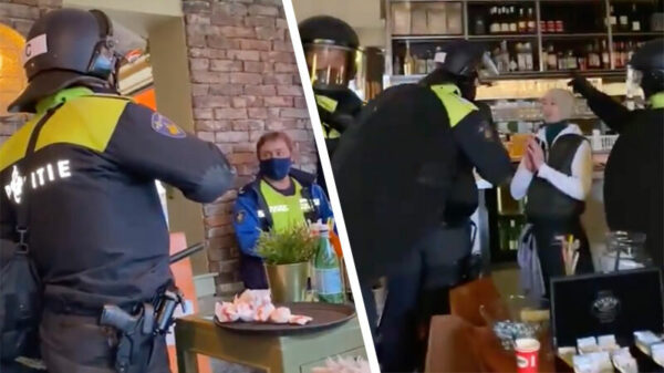 ME valt restaurant binnen maar weet zelf eigenlijk ook niet precies waarom