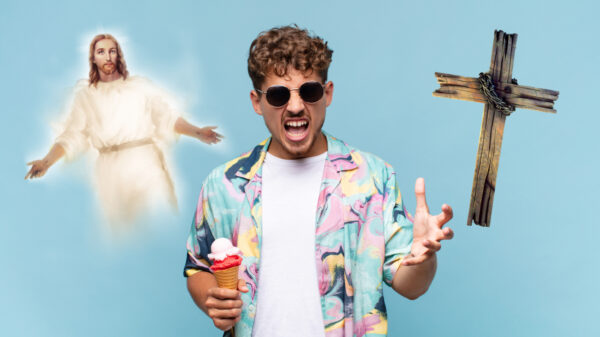 Tieners krijgen tijdens het eten even ongevraagd religieus advies