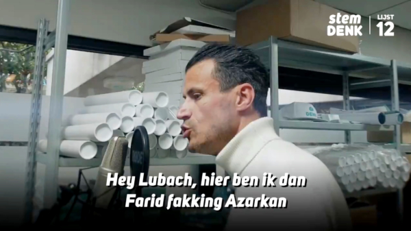 Farid Azarkan dropt eigen "disstrack" na de kritiek van Arjen Lubach