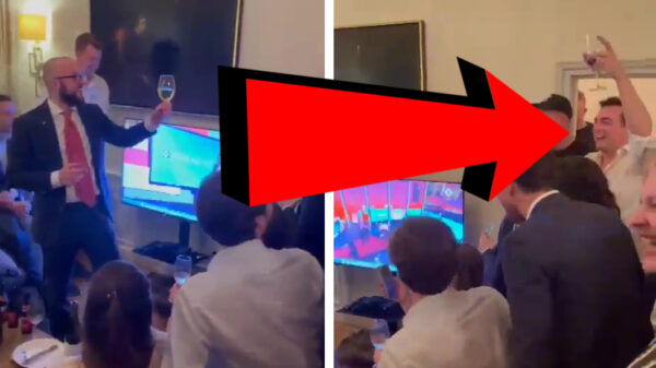 Geen zorgen mensen, Thierry Baudet is teruggevonden en hij viert zijn overwinning