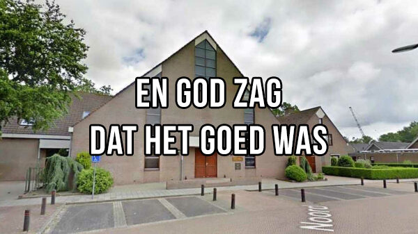 Kerk op Urk heeft schijt aan de overheid en gaat open voor 't grote publiek