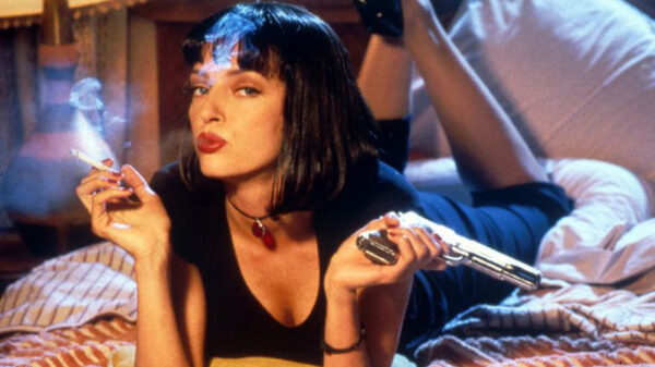 Vriendin speelt iconische soundtrack van de filmklassieker Pulp Fiction