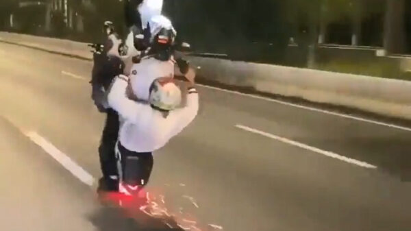 Braziliaanse motorrijder 'ken zeker geen wheelie'