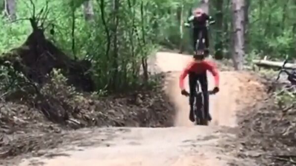 Lekker crossen door de bossen