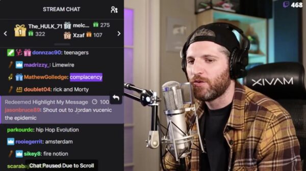 Weer een heerlijke freestyle van Harry Mack met behulp van de Twitch-chat