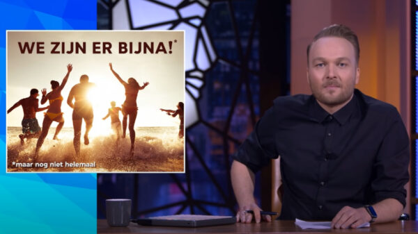 Lubach neemt afscheid met 1,86 miljoen kijkers: "Hou vol, we zijn er bijna"