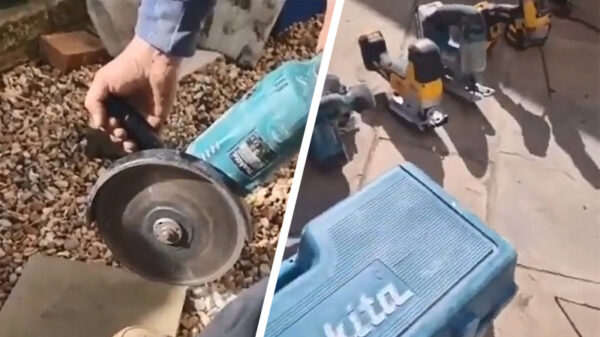 Haakse slijper krijgt een gedenkwaardig afscheid van zijn collega's