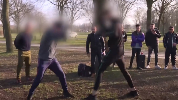 Vechtersbaasjes kunnen hun testosteron kwijt bij illegale 'hoodfights' in Den Bosch