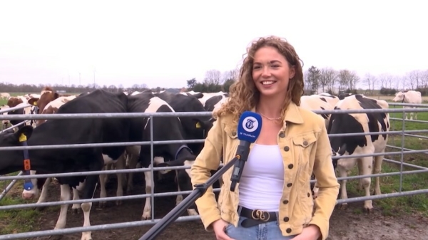 22-jarige boerin Rianne vindt het helemaal niet erg om lekker vies te worden