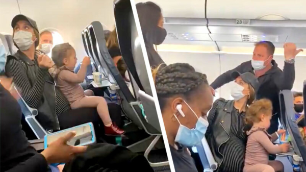 Asociaal: familie uit een vliegtuig gezet omdat hun 2-jarig kind geen mondkapje draagt