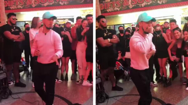 Freestylerapper met skills sloopt straalbezopen voorbijgangster