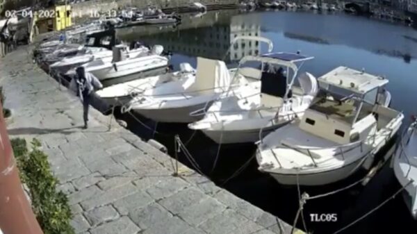 Heerlijke instant karma in de haven voor een criminele paaltjessloper