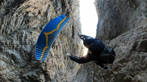 Tijd om met een idiote snelheid door "the crack" te vliegen