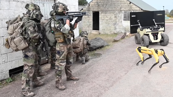 Franse landmacht zet Boston Dynamics' Spot in tijdens trainingen