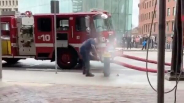 Je eerste dag als brandweerman is altijd even wennen