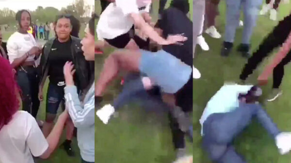 Politie zoekt laffe kopschoppende droeftoeters die meisje mishandelen in Rotterdam