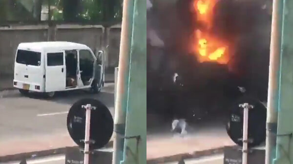 Explosieven-experts brengen gevonden bom in Sri Lanka tot ontploffing