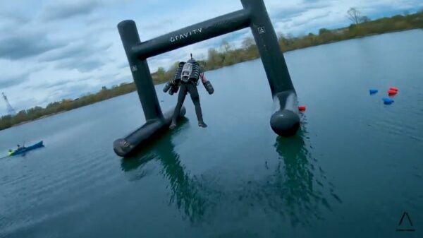 We kunnen niet wachten tot het 'Jet Suit Flighten' een Olympische sport wordt!