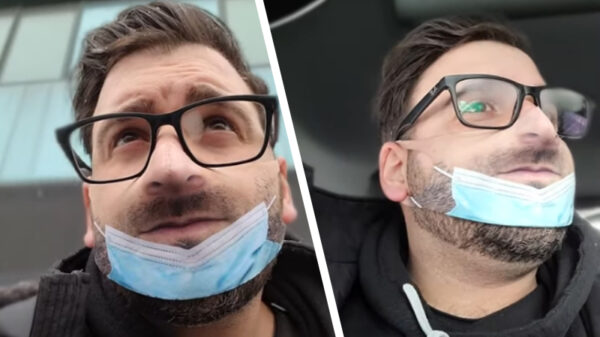 Als je een mondkapje op moet maar ook een gevoel voor humor hebt