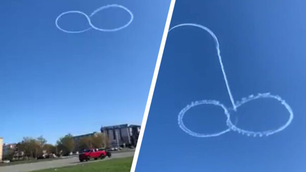 Skills én een gevoel voor humor: deze piloot heeft het allebei