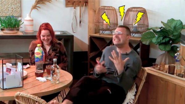 LLDL: de Urkse Mathilde kruipt bovenop Dylan en veroorzaakt heftige kortsluiting