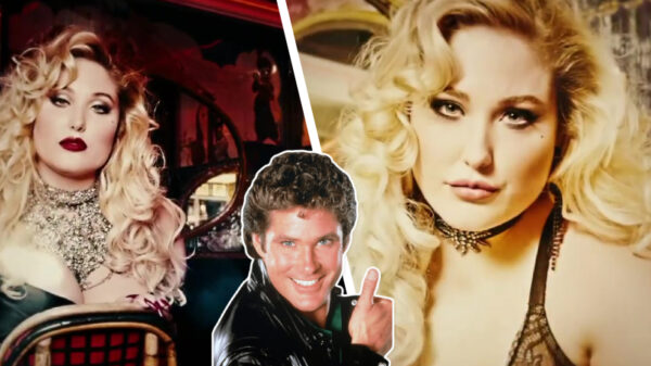 Hayley, de curvy dochter van David Hasselhoff, staat met haar blote bips in de Playboy