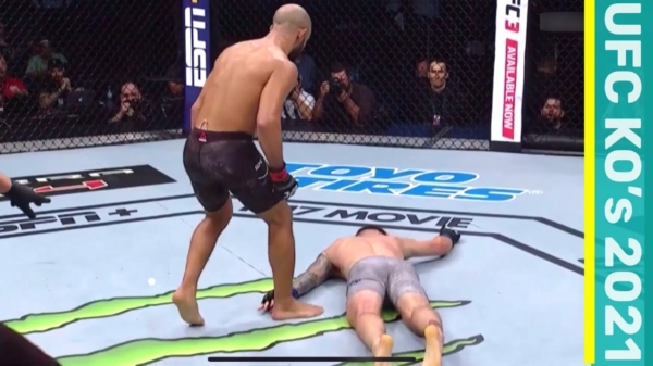 Compilatie: de beste UFC knock-outs van het jaar 2021