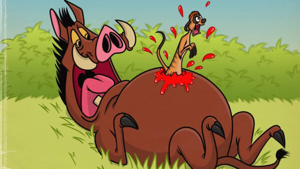 Artiest Kickpunch verbouwt schattige cartoons tot ware horrorklassiekers