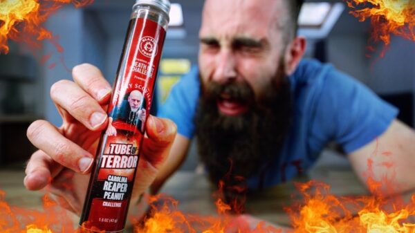 Baardmans doet de Tube of Terror-challenge met 13 miljoen Scoville