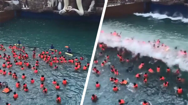 Dit golfslagbad is alleen voor de echte waterratten onder ons