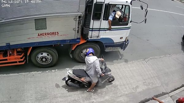 Filipijnse scooterboy ging na de VrijMiBo vlammend naar huis