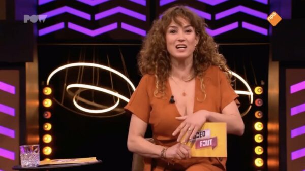 Ook bij Katja was het zondag en dus mochten de dames tijdens 'Goed Fout' los in de tas