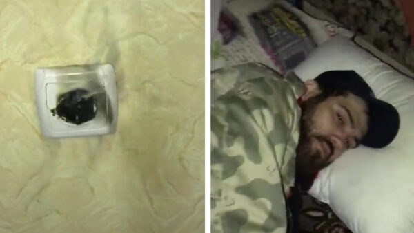 Note to self: nooit meer in slaap vallen met apparaten in het stopcontact