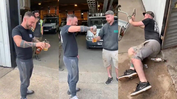 Complete fles whisky leegzuipen is niet voor iedereen weggelegd