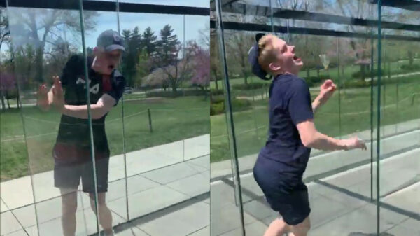 Op volle snelheid door een glazen doolhof is een garantie voor stevige hoofdpijn