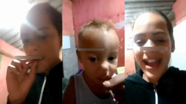 Bad parenting 3.0: moeder dwingt haar kinderen wiet te roken tijdens livestream
