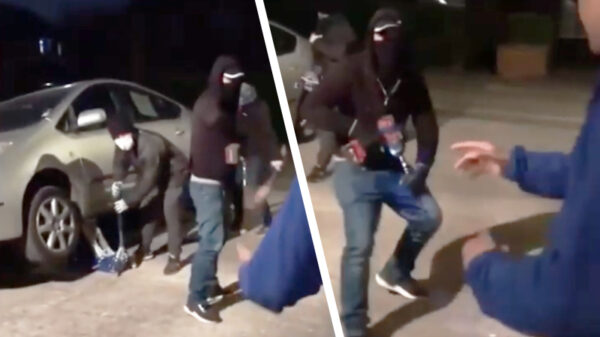 Engels echtpaar betrapt katalysatordieven op heterdaad en wordt bedreigd met boor