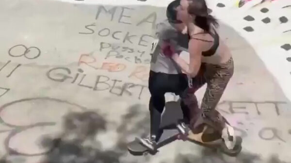 Welke skater kwam er nou van rechts?