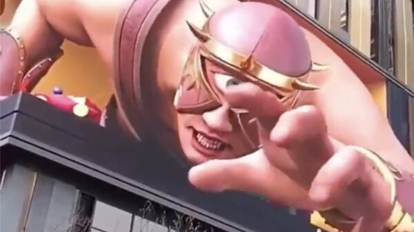 Supervet 3D-billboard is nog steeds supervet