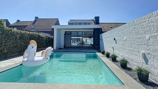 Het kan echt: een prima huisje met supervet zwembad voor wèhnâg