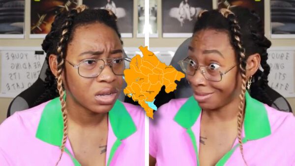 Amerikaanse dame gechoqueerd door de naam van het land 'Montenegro'