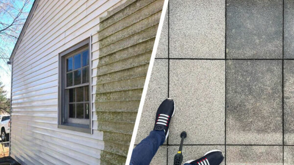 Wat is er bevredigender dan ranzigheid met een hogedrukreiniger schoonmaken?