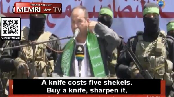 Senior Hamas-lid Fathi Hammad doet oproep om Joden te onthoofden