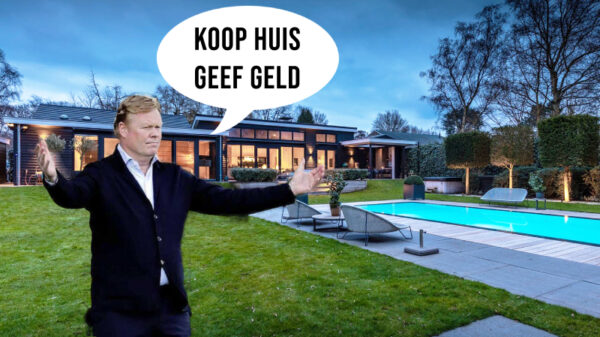 Voor slechts €2.650.000 woon jij in de kapitale villa van Ronald Koeman