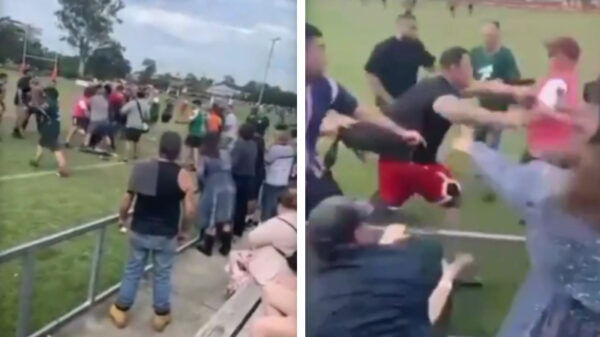 Enorme knokpartij tussen ouders tijdens kinderrugbywedstrijd, vader in het ziekenhuis