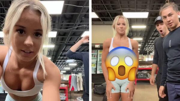 Uhm, doe maar niet: fitgirl Noelle Leyva kan d'r maag laten verdwijnen