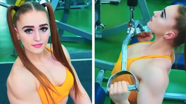 Mijn nieuwe vriendin is dolgelukkig dat de sportschool weer open is