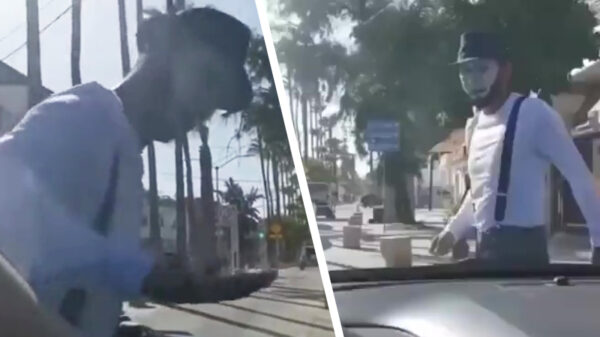 Hoe je omgaat met een mimespeler die ongevraagd je auto komt "wassen"