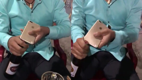 Protip: gebruik je telefoon niet om je biertje te openen