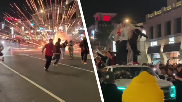 Complete chaos na Project X-achtig strandfeestje in Californië, politie grijpt hard in